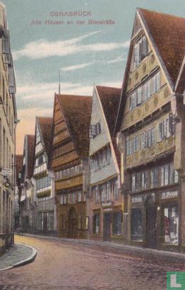 Osnabrück Alte Häuser an der Bierstrasse - Afbeelding 1