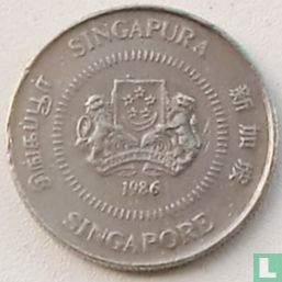 Singapore 10 cents 1986 - Afbeelding 1