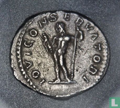 Empire romain, AR Denier, 217-218 AD, Macrin, Rome, 218 après JC - Image 2
