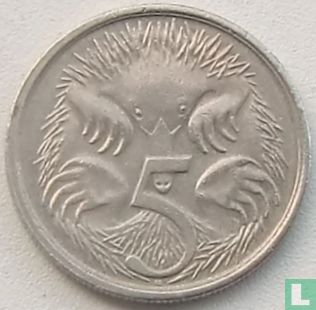 Australie 5 cents 2008 - Image 2