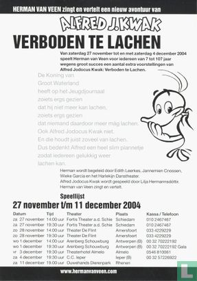 Verboden te lachen Herman van Veen zingt en vertelt een verhaal van Alfred J. Kwak - Bild 2