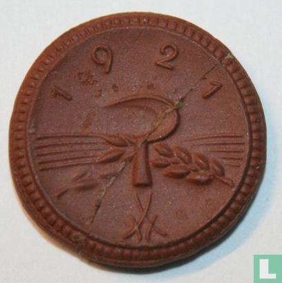 Saksen 20 pfennig 1921 - Afbeelding 1