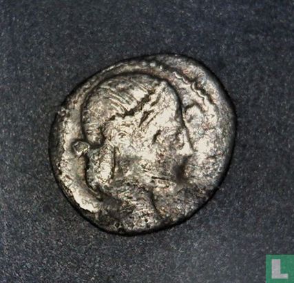 Syracuse, Sicily, AR Litra, 475-450 BC, Mr. Unknown star - Image 1