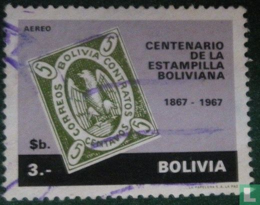 100 jaar Boliviaanse postzegels