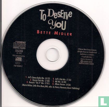 To Deserve You - Image 3