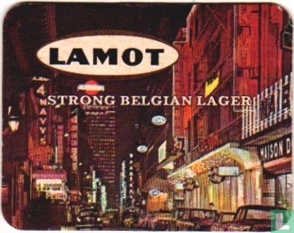 Lamot strong belgian lager / Rue Neuve, Brussels - Image 1