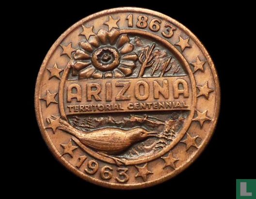 USA Arizona Territory Centennial  1863-1963 - Image 1