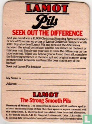 Seek out the difference Lamot The Strong Smooth Pils - Bild 2