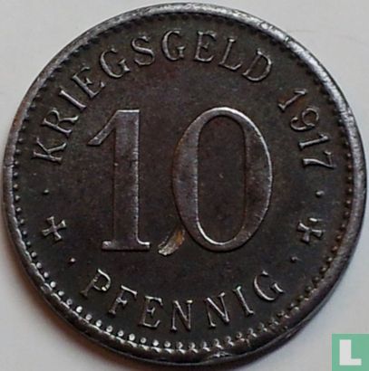 Ahlen 10 pfennig 1917 (iron - 20.7 mm) - Image 1