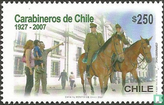 80 Jahre chilenische Polizei