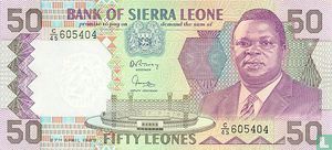 Siera Leone 50 Leones 1989 - Afbeelding 1