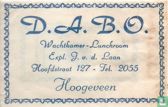 D.A.B.O. Wachtkamer Lunchroom - Image 1