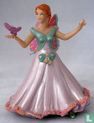 Pink elf with butterfly - Image 1