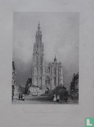 West Front of Cathedral of Nôtre Dame, Antwerp.