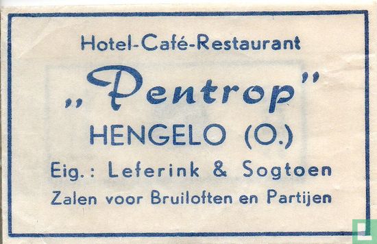 Hotel Café Restaurant "Pentrop" - Afbeelding 1
