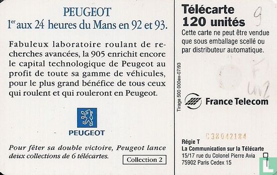 Peugeot 24 Heures du Mans 92 et 93 - Bild 2