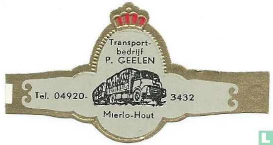 Transport-bedrijf P. Geelen Mierlo-Hout - Tel. 04920- - 3432 - Afbeelding 1