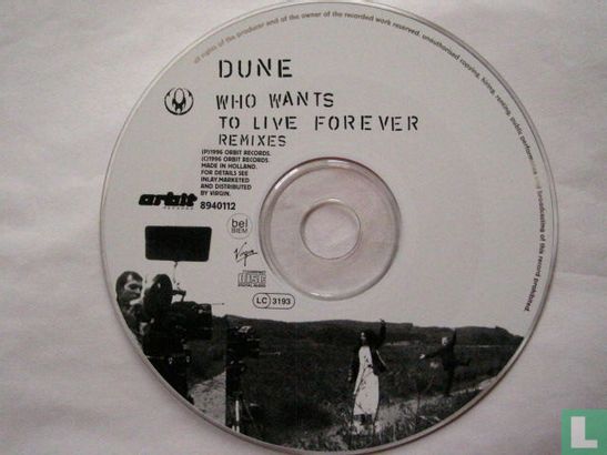 Who Wants to Live Forever (remixes) - Image 3
