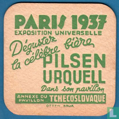 Paris 1937 - Pilsen Urquell (groene versie)
