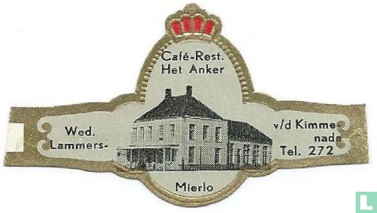 Café-Rest Het Anker Mierlo - Wed. Lammers- - v/d Kimme-nade Tel. 272  - Image 1