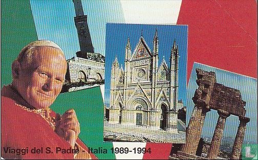Vaticaan - Pope - Viaggi del S.Padre Italia