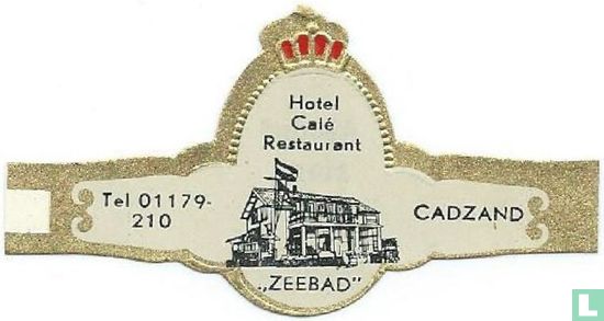 Hotel Café Restaurant "Zeebad" - Tel 01179-210 - Cadzand - Afbeelding 1