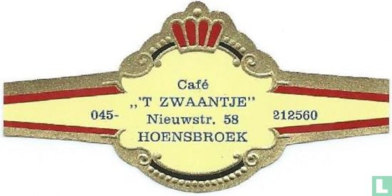 Café „ 't Zwaantje" Nieuwstr. 58 Hoensbroek - 045- - 212560 - Afbeelding 1