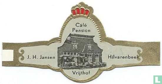 Café Pension Vrijthof - J.H.Jansen - Hilvarenbeek - Afbeelding 1