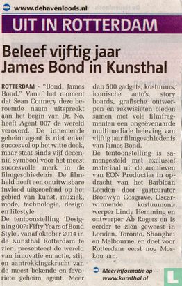 Beleef vijftig jaar James Bond in Kunsthal