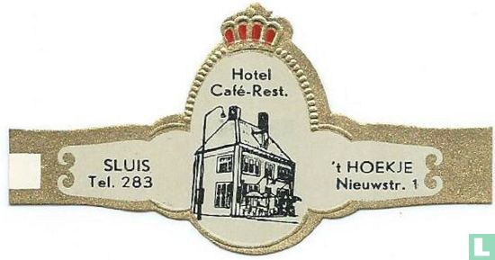 Hotel Café-Rest. - Sluis Tel. 283 - 't Hoekje Nieuwstr. 1 - Bild 1