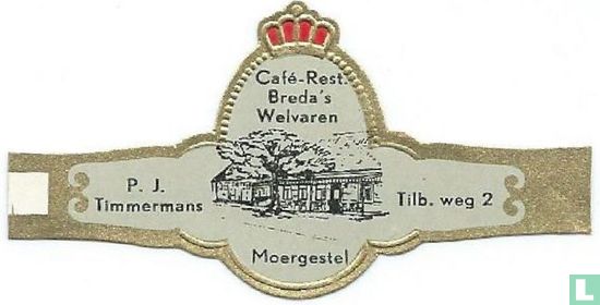 Café-Rest. Breda's Welvaren Moergestel - P. J. Timmermans - Tilb. weg 2 - Image 1