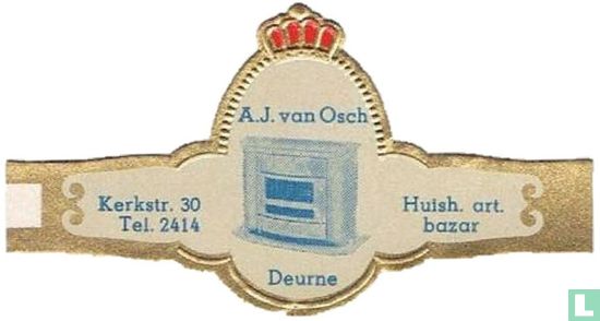 A.J. van Osch Deurne - Kerkstr. 30 Tel. 2414 - Huish. art. bazar - Image 1