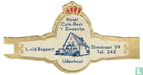 Hotel Café-Rest. 't Zwaantje Udenhout - L. v/d Bogaart - Slimstraat 29 Tel. 242 - Bild 1