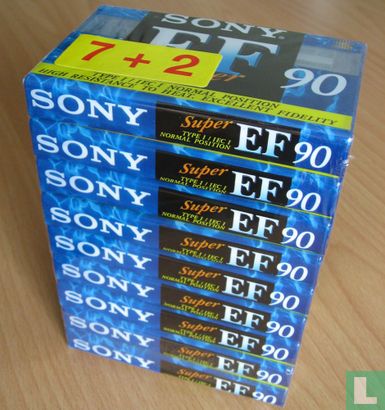 Sony EF90 Type I Normal Position (9 pack) - Afbeelding 1