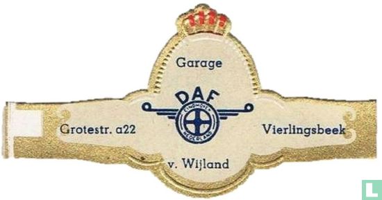 Garage DAF v. Wijland - Grotestr. a22 - Vierlingsbeek - Afbeelding 1