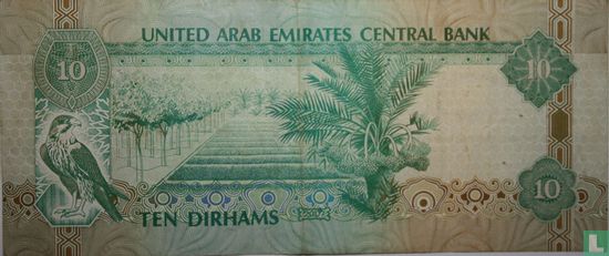Verenigde Arabische Emiraten 10 Dirhams 2007 - Afbeelding 2