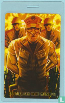 Megadeth Backstage Pass, Cyber Army Laminate 2012 - Image 2