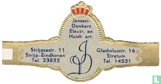 Jansen-Donkers Electr. en Huish. art. JD - Strijpsestr. 11 Strijp-Eindhoven Tel. 23832 - Gladiolusstr. 16 Stratum Tel. 14531 - Bild 1