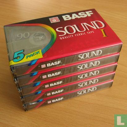 BASF SOUND I quality ferric tape (5-pack) - Image 1
