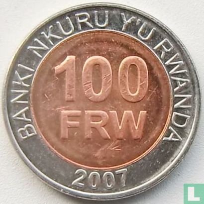 Ruanda 100 Franc 2007 - Bild 1