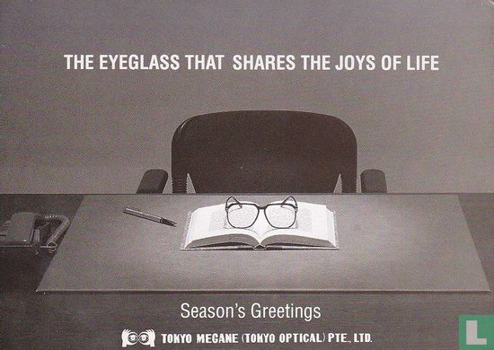 Tokyo Megane The eyeglass that shares the joy of life seasons greeting - Bild 1