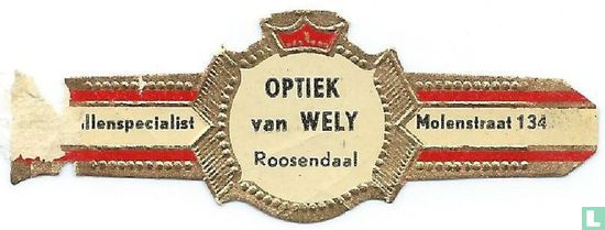 Optiek van Wely Roosendaal - Brillenspecialist - Molenstraat 134  - Afbeelding 1