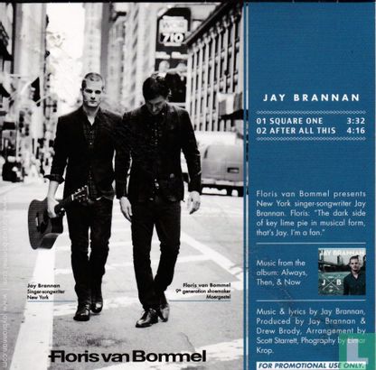 Floris van Bommel Presents Jay Brannan - Afbeelding 2