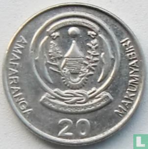 Ruanda 20 Franc 2009 - Bild 2