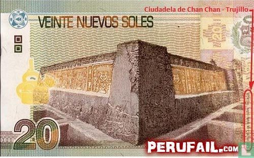  Peru 20 Nuevos Soles  - Afbeelding 2