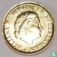 Nederland 1 cent 1967 verguld - Afbeelding 2