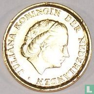 Nederland 1 cent 1974 verguld - Afbeelding 2
