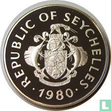Seychelles 50 rupees 1980 (PROOF) "UNICEF and International Year of the Child" - Image 1