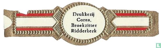 Drukkerij Corns. Broekzitter Ridderkerk - Image 1