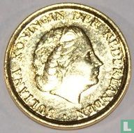 Nederland 1 cent 1972 verguld - Afbeelding 2